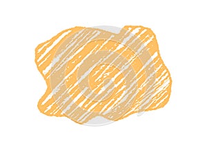 Organic Wavy Chalk Scribble Quote Frame