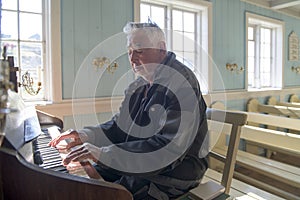 Organist Church of Alluitsoq, Greenland