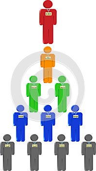 Organization structure of business