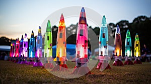 organizations light bulb rocket photo