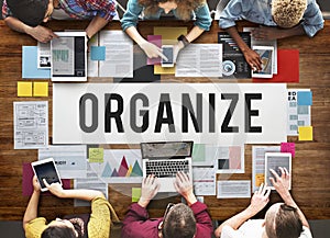 Organize Notice Project Schdule Style Vision Concept