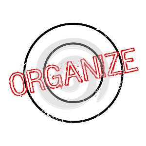 Organize rubber stamp