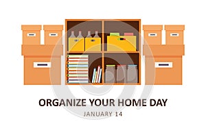 Organize Your Home Day background