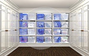 An organized Closet