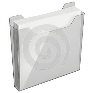 Organized file folder with documents