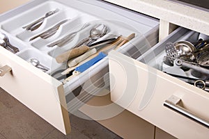 Organized Kitchen Drawer