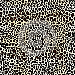 Organized Leopard Spots Fashion Texture. Leopard spots neatly arranged in a structured fashion pattern