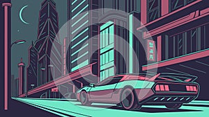 Organized Server Racks in a Modern Data Center, vector design Generative AI