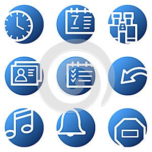 Organizer web icons