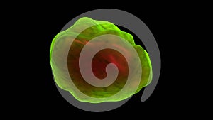 Organoids 3d illustration render  view 3