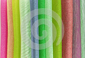 Organza color selection