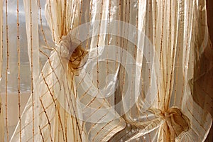 Organza curtain