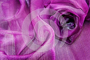 Organza drape