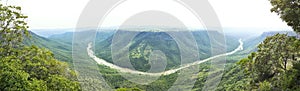 Oribi Gorge Nature Reserve panoramic view