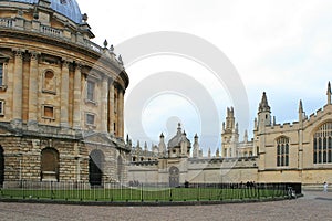 Oriel College, Oxford, England. photo