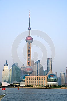 Orient Pearl Tower and Pudong