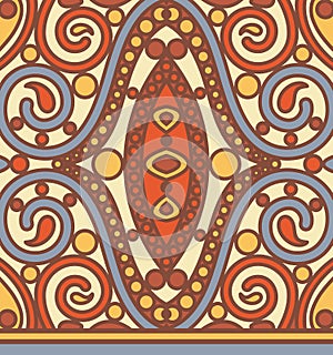 Orient seamless pattern photo