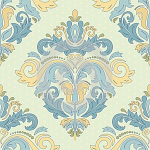 Orient Seamless Vector Pattern. Abstract