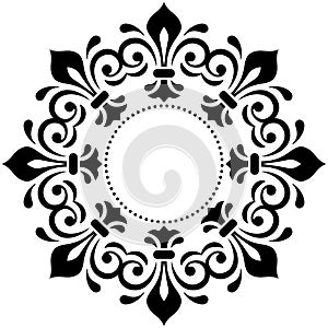 Oriental Abstract Vector Pattern