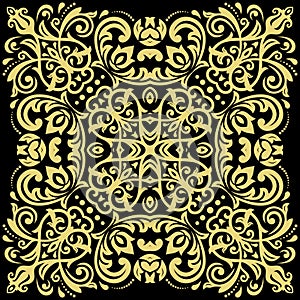 Oriental Abstract Vector Pattern