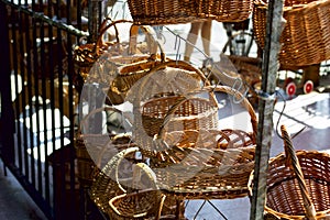 Oriental bazaar summer wicker baskets for sale