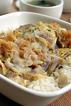 Oriental Delicacy - Chicken Katsu Don