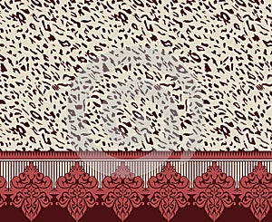 Oriental ethnic seamless pattern traditional background Design for carpet,wallpaper,clothing,wrapping,batik, fabric,Vector