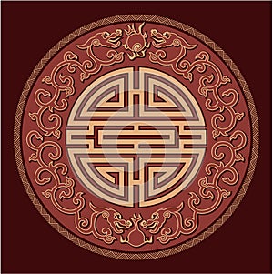 Oriental Feng Shui Pattern