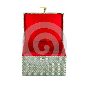 Oriental Gift Box isolate
