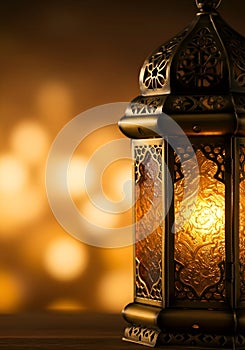 Oriental Lantern on a desk