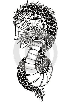 Oriental legless dragon