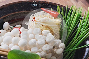 Oriental lunch preparation