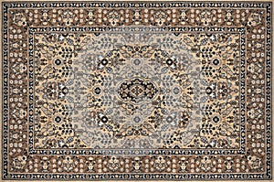 Oriental Ornate Traditional Carpet Texture photo