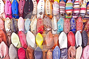 Oriental shoes from Morocco