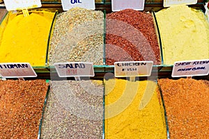 Oriental spices, the Grand Bazaar, Istanbul