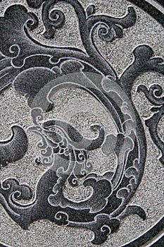 Oriental stone pattern