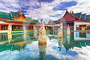 Oriental style architecture in Thailand