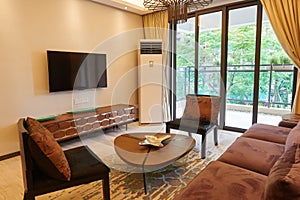Oriental style living room