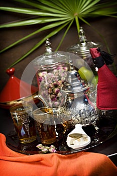 Oriental tea service