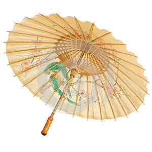 Oriental umbrella isolated photo