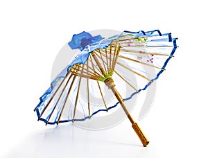 Oriental umbrella isolated