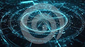 orientation scanning compass