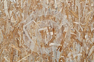 Oriented strand board photo