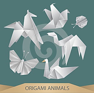 Origami animals