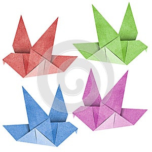 Origami Bird Recycled Papercraft