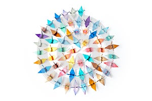 Origami birds