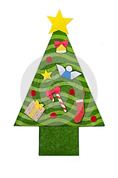 Origami Christmas tree