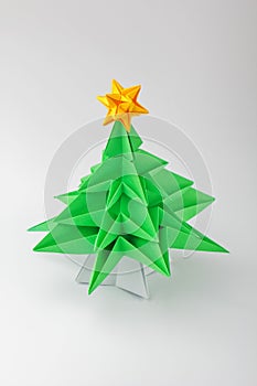 Origami - a Christmas tree