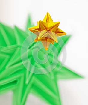Origami - a Christmas tree