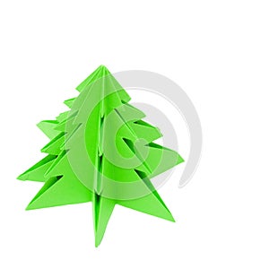 Origami Christmas tree,